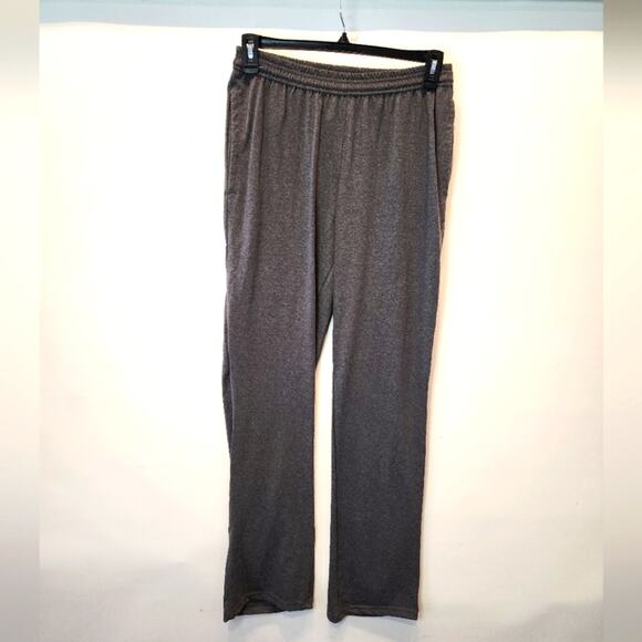 New Hanes Men's Sweat Pants Grey Elasticized Waist Pockets Size M - Picture 1 of 6